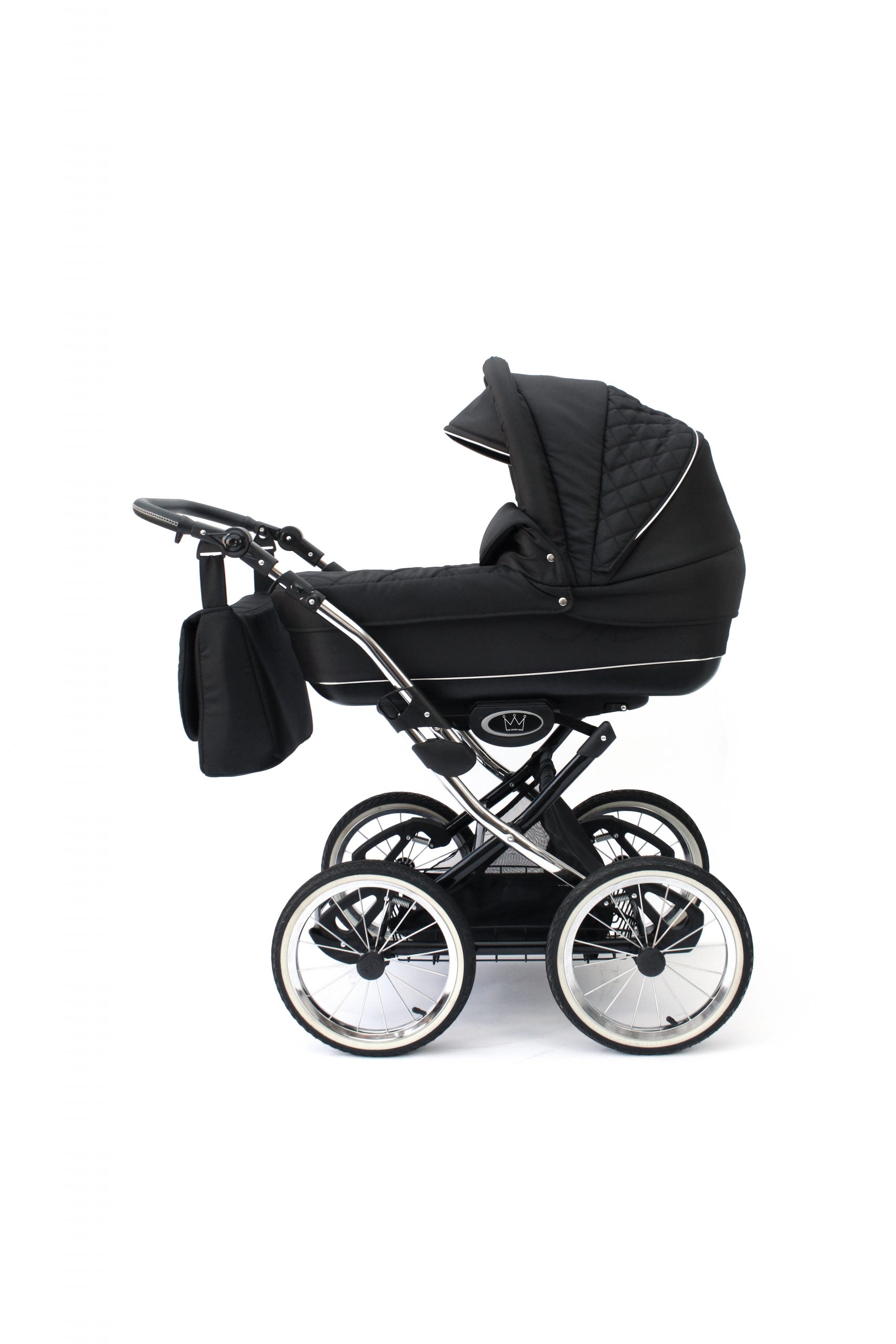 Verscherpen heks Behandeling The Crown Kids SIXXMO 3-1 kinderwagen set zwart – The Crown Kids